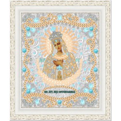 Рисунок на ткани (Бисер) КОНЁК арт. 7123 Богородица Остробрамская 15х18 см