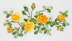 Набор для вышивания PANNA арт. C-1089 Желтые розы 33,5х20 см