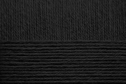 Пряжа для вязания ПЕХ "Детский каприз Fit" (100% акрил) 5х50г/225м цв.002 черный