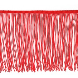 Бахрома отделочная 15 см красный уп.5м