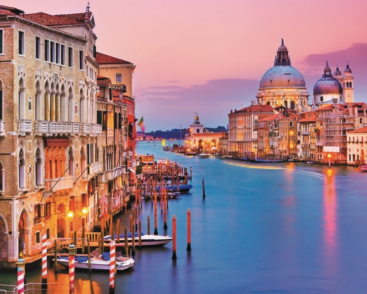 Картины по номерам Вид с моста Венеции MG2409 40х50 тм Цветной