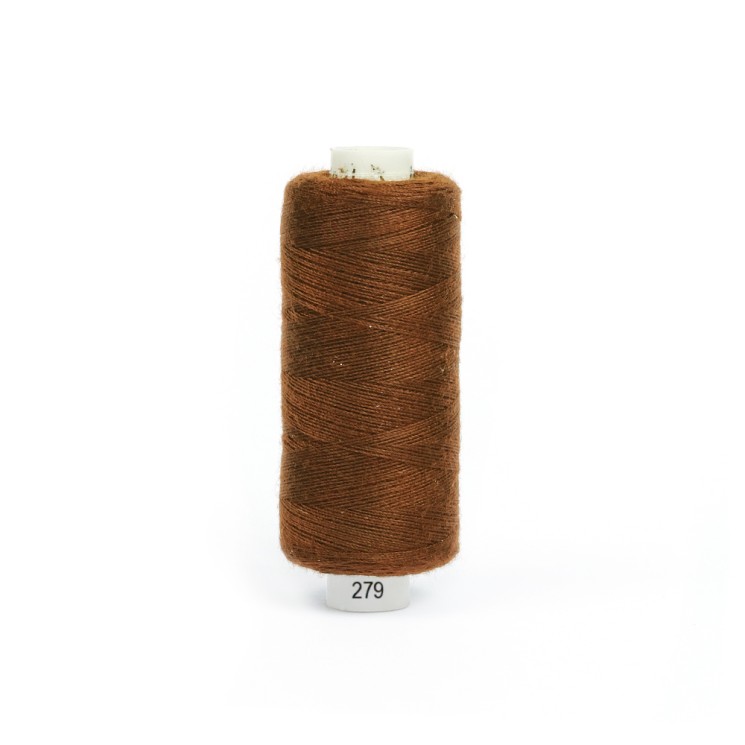 Нитки бытовые IDEAL 40/2 366м 100% п/э, цв.279 коричневый