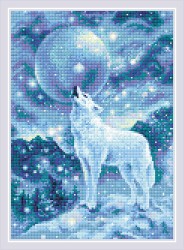 Набор "РИОЛИС" мозаичная картина арт.AM0042 Ледяной ветер 27х38 см