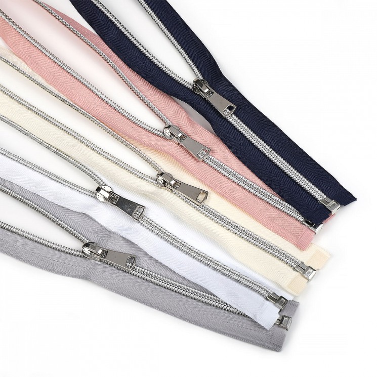 Молния MaxZipper спираль №5 45см АССОРТИ №1 5цв х 5шт