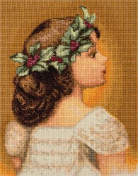 Набор для вышивания PANNA арт. D-1514 Рождественское дитя 18х23 см