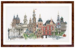 Набор для вышивания THEA GOUVERNEUR арт.450 Амстердам 79х50 см
