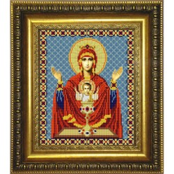 Рисунок на ткани (Бисер) КОНЁК арт. 9240 Богородица Неупиваемая чаша 20х25 см