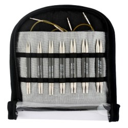 41618 Knit Pro Набор "Special Interchangeable Needle Set" съемных спиц "Karbonz" 7 видов спиц