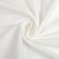 Ткань батист TBY-001-01 85г/м 100% хлопок шир.150 см цв.белый уп.15м