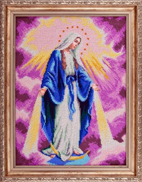 Рисунок на ткани АНГЕЛIКА арт. A504 Непорочное зачатие Девы Марии 30х40 см