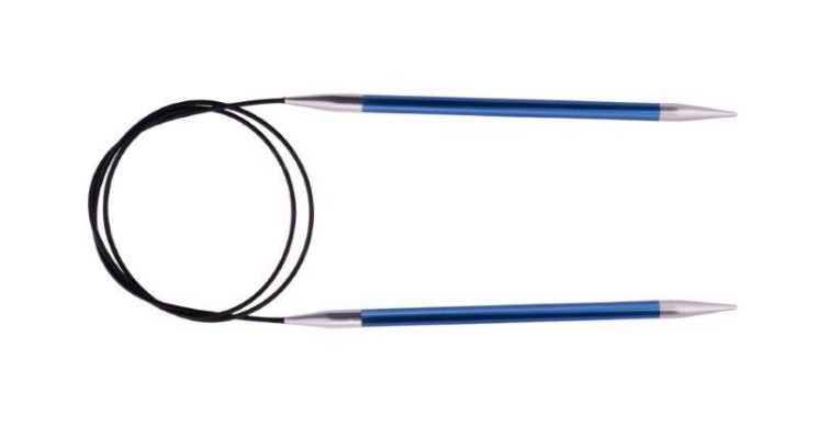 47130 Knit Pro Спицы круговые Zing 4,5мм/80см, алюминий