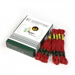 Нитки мулине цв.5610 т.терракот 24х8м С-Пб
