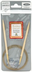 1000550 Tulip Спицы круговые "Knina Swivel" 5,5мм / 100см, натуральный бамбук