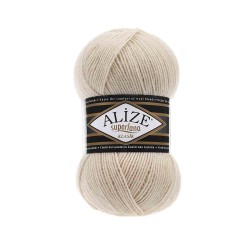 Пряжа для вязания Ализе Superlana klasik (25% шерсть, 75% акрил) 5х100г/280м цв.310 медовый