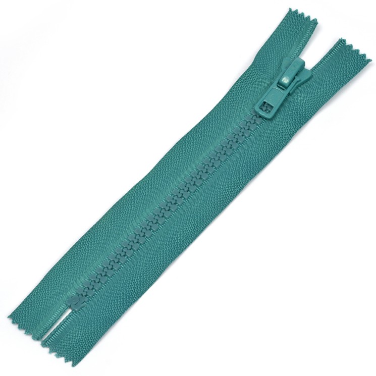 Молния MaxZipper трактор №8 1 замок, н/р 16см, цв.F209 (203) т.бирюза