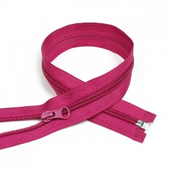 Молния MaxZipper пласт. спираль №5-N 70см цв.S258 яр.фуксия уп.10шт