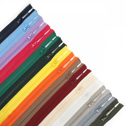 Молния MaxZipper трактор №5 1 замок усил.зв., 85см АССОРТИ уп.15шт