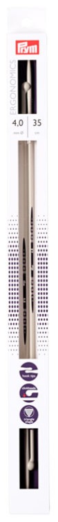 190354 PRYM Спицы прямые Prym ergonomics 35см 4мм high-tech полимер уп.2шт