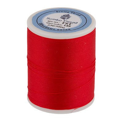 Нитки для трикотажных тканей SumikoThread TST 50 100% нейлон 300 м (328 я) цв.155 красный