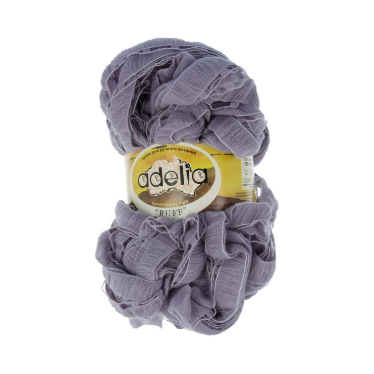 Пряжа ADELIA RUFF (100% акрил) 2х150г/60м СК цв.25 св.серый