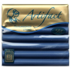 Полимерная глина "Артефакт" с повышенной прочностью арт.АФ.822933/7457 классический цв.Дымчатый синий 56 г