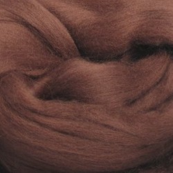 Шерсть для валяния ПЕХОРКА тонкая шерсть (100%меринос.шерсть) 50г цв.251 коричневый