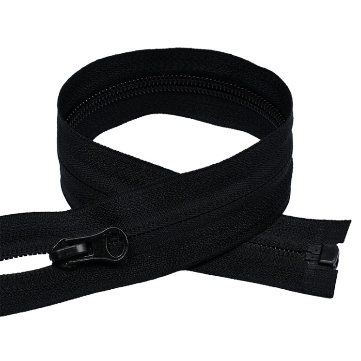 Молния MaxZipper пласт. спираль №7 скрытая н/р 18см цв.F322 черный