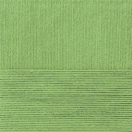 Пряжа для вязания ПЕХ "Лаконичная" (50% хлопок, 50% акрил) 5х100г/212м цв.448 св.оливковый