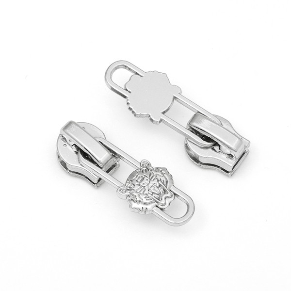 Замок MaxZipper автомат СП#5 F12 цв.никель, 10шт