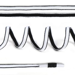 Шнурки TBY круглые 08мм арт.SLC018.1 длина 180 см двухцветные уп.100шт