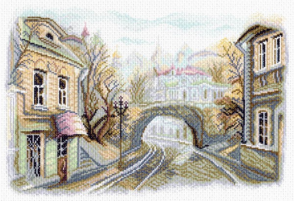 Рисунок на канве МАТРЕНИН ПОСАД арт.37х49 - 1555