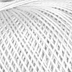 Нитки для вязания "Нарцисс" (100% хлопок) 6х100г/400м цв.0101 белый, С-Пб