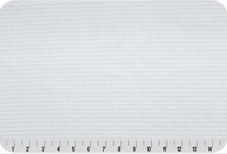 Ткань для пэчворка PEPPY Terry Waffle/Cloth 220 г/м  100% хлопок цв.19 waffle white уп.100х150 см