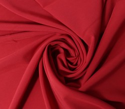 Ткань Софт Ниагара 110 г/м2 94% полиэстер, 6% спандекс шир.150 см арт.Р.11413.15 цв.15 красный уп.25м
