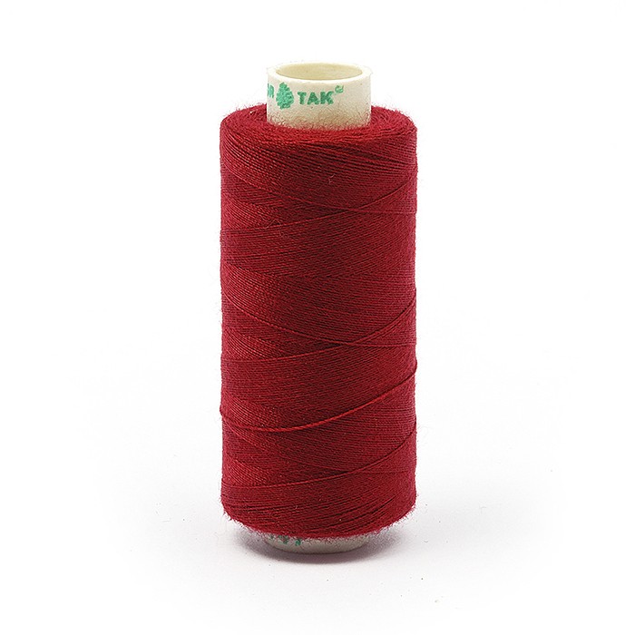 Нитки бытовые Dor Tak 40/2 366м 100% п/э, цв.147 красный