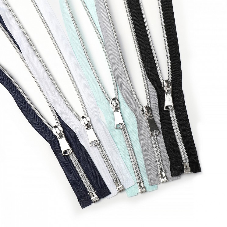 Молния MaxZipper спираль №5 80см АССОРТИ №1 5цв х 5шт