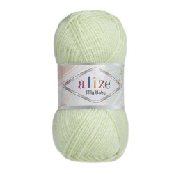 Пряжа для вязания Ализе My Baby (100% акрил) 5х50г/150м цв.188 мята