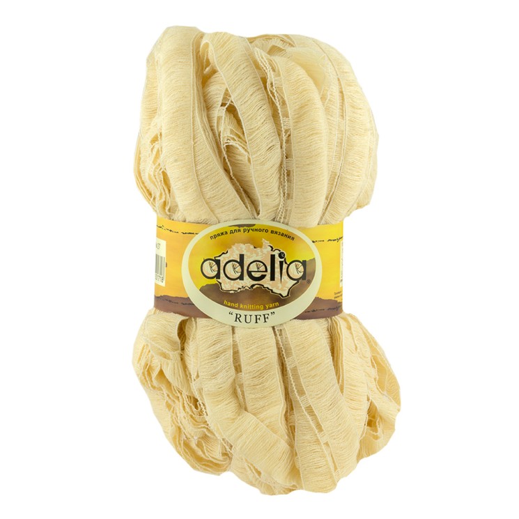 Пряжа ADELIA RUFF (100% акрил) 2х150г/60м СК цв.27 шампань