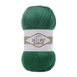 Пряжа для вязания Ализе Bahar (100% мерсеризированный хлопок) 5х100г/260м цв.118 зеленая трава упак (1 упак)