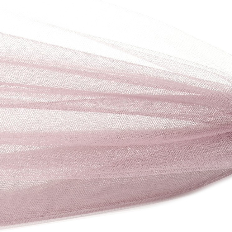 Еврофатин мягкий матовый Hayal Tulle арт.HT.S шир.300см, 100% полиэстер цв.78 уп.50м - пудрово-розовый