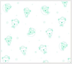 Ткань для пэчворка PEPPY Beaux Bebe Flannel 4696 145 г/м  100% хлопок цв.26546 LTMIN1F уп.100х110 см