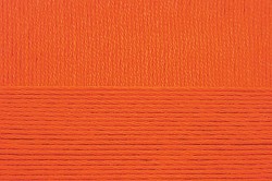 Пряжа для вязания ПЕХ "Виртуозная" (100% мерсеризованный хлопок) 5х100г/333м цв.284 оранжевый