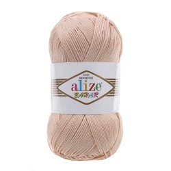 Пряжа для вязания Ализе Bahar (100% мерсеризированный хлопок) 5х100г/260м цв.160 медовый упак (1 упак)