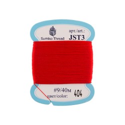 Нитки для вышивания SumikoThread JST3 9 100% шелк 40 м цв.404 красный