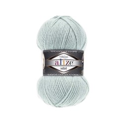 Пряжа для вязания Ализе Superlana midi (25% шерсть, 75% акрил) 5х100г/170м цв.522 мята
