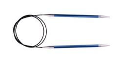 47190 Knit Pro Спицы круговые Zing 4,5мм/120см, алюминий, иолит