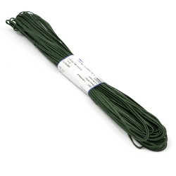 Шнур отделочный 1с14 "Сутаж" 2,5-3мм цв.т.зеленый уп.20м