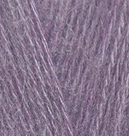 Пряжа для вязания Ализе Angora Gold (20% шерсть/ 80% акрил) 5х100г/550м цв.257 лаванда упак (1 упак)