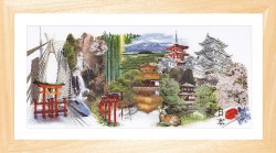 Набор для вышивания THEA GOUVERNEUR арт.548 Япония 79х35 см