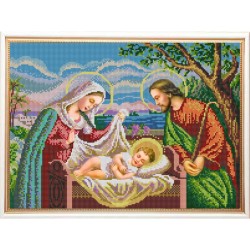 Рисунок на ткани (Бисер) КОНЁК арт. 9979 Святое семейство 29х39 см